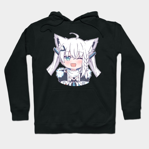 Shirakami Fubuki Chibi Hoodie by Kent